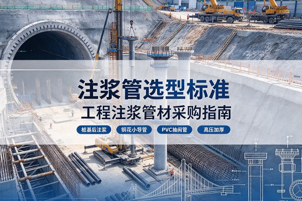吕梁注浆管选型标准