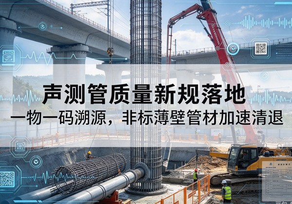 吕梁声测管质量新规落地，一物一码溯源，非标薄壁管材加速清退