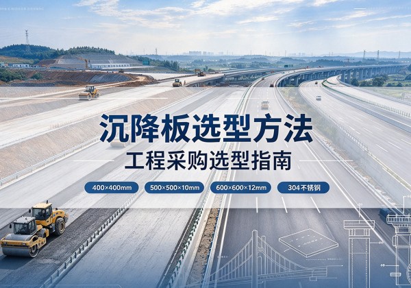 吕梁沉降板选择方法